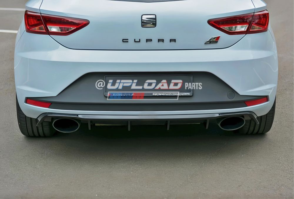 Difusor Seat Leon 5f mk3 - Plastico - Preto Brilho