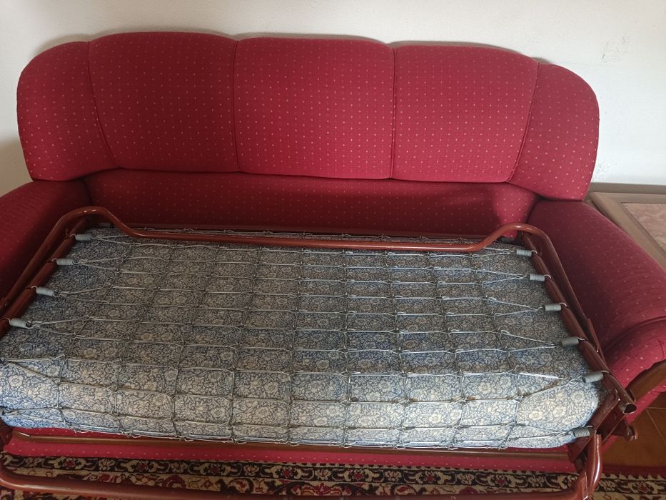 Sofá cama+ 2 sofás individuais