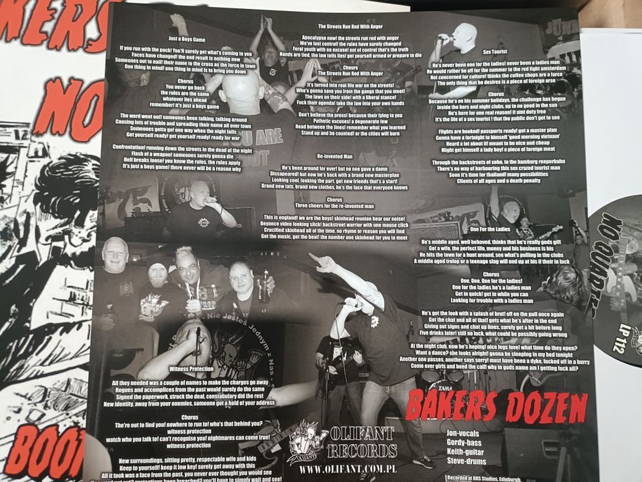 Bakers Dozen/No Quarter split LP