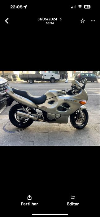 Moto Susuky 750 GSXF