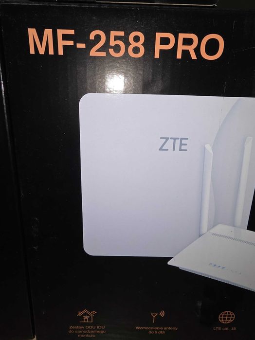 Router na kartę SIM z Anteną ZTE MF258 PRO ODU-IDU 802.11ax (Wi-Fi 6)