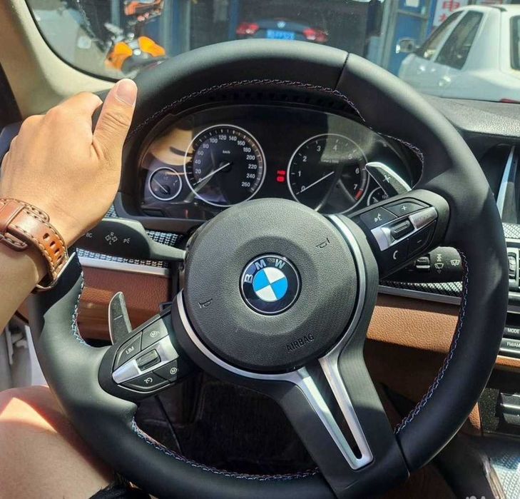 ‼️ Шкіряне Спортивне ‼️ М стиль Кермо BMW для F30 F10 F20 F21 F23 F31 F32 F33 F36 F11 X3 F25 X5 F15 та інших