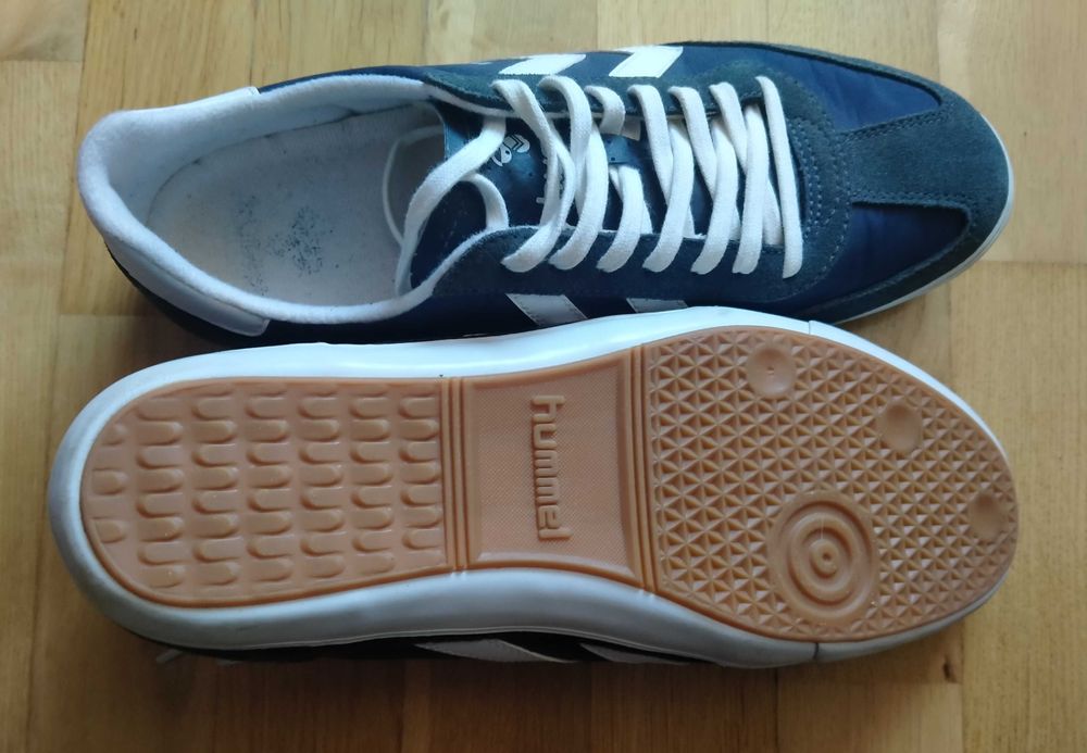 Męskie buty Hummel, oryginalne, granatowe, Stan BDB, Polecam!