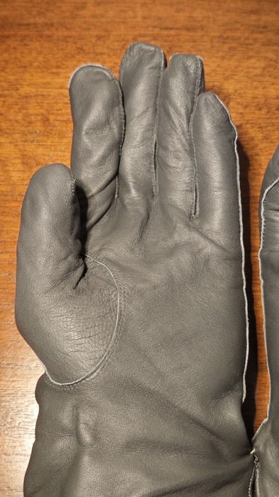 Шкіряні рукавичкі зима весна осінь чоловічі розмір 9 (Німеччина)