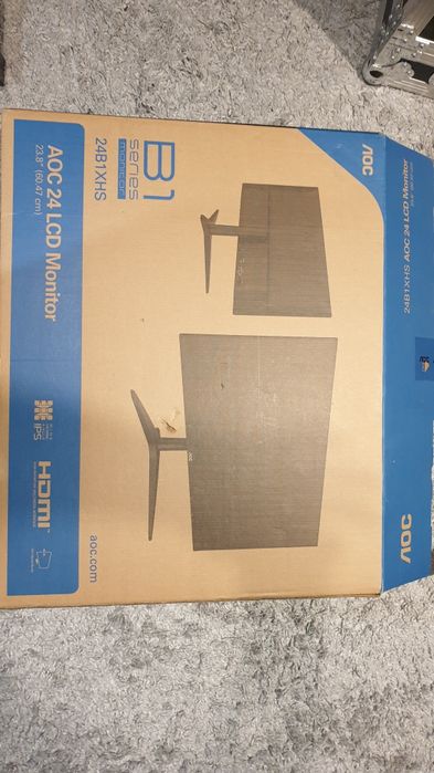 Monitor 24" 1920x1080 HDMI Cienka ramka Aoc