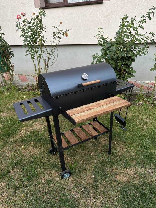 Мангал гриль барбекю метал 4 мм на 8 шампурів ВСЕ В КОМПЛЕКТІ