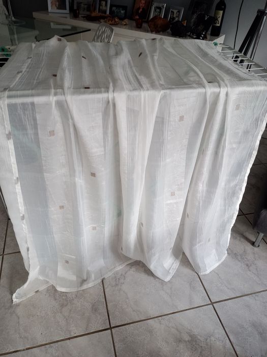 Firana na okno kolor ekri