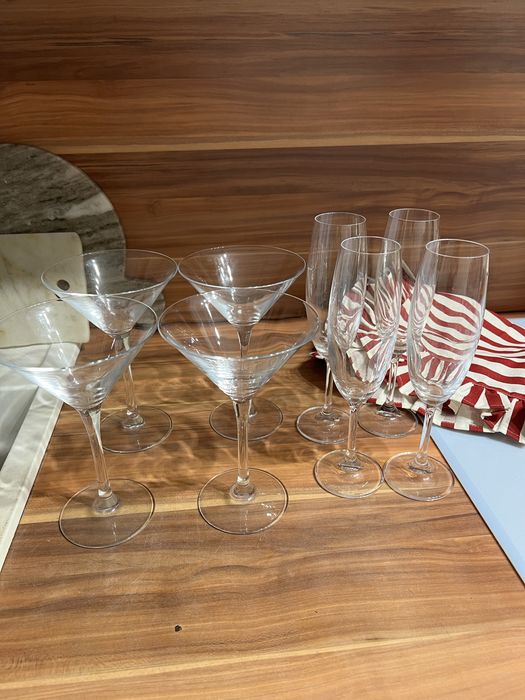 Kieliszki szampanówki Ikea