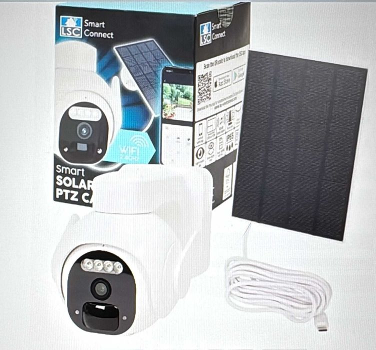 KAMERA PTZ zasilana energią SŁONECZNĄ LSC smart CONNECT, nowa