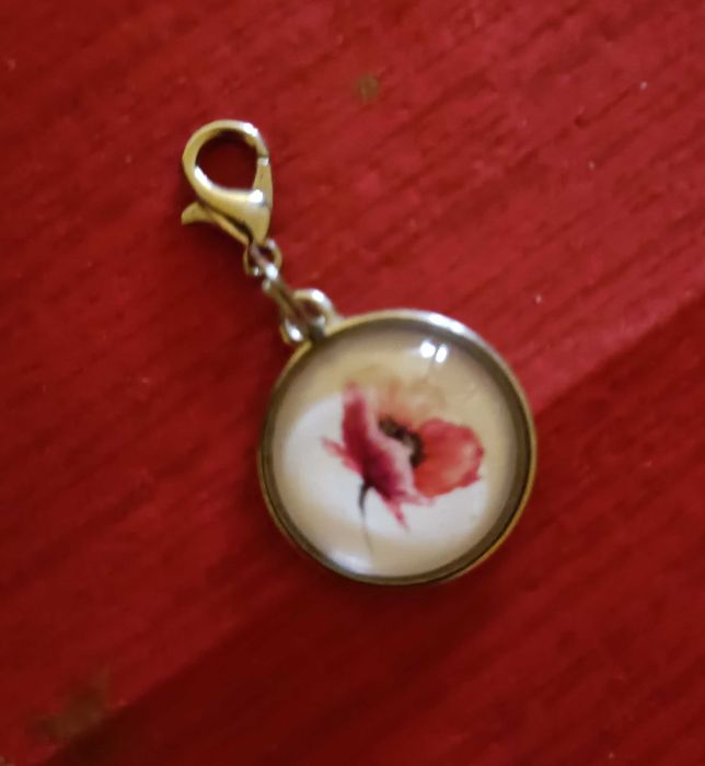 mini brelok- kwiat