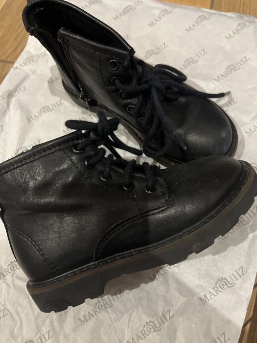 Skorzane botki dla dziecka