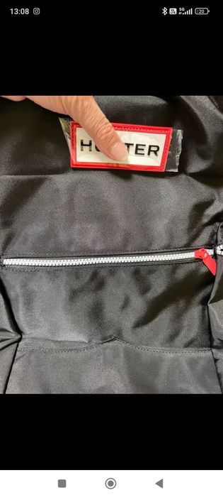 Hit czarny plecak Hunter nylon unisex 16l