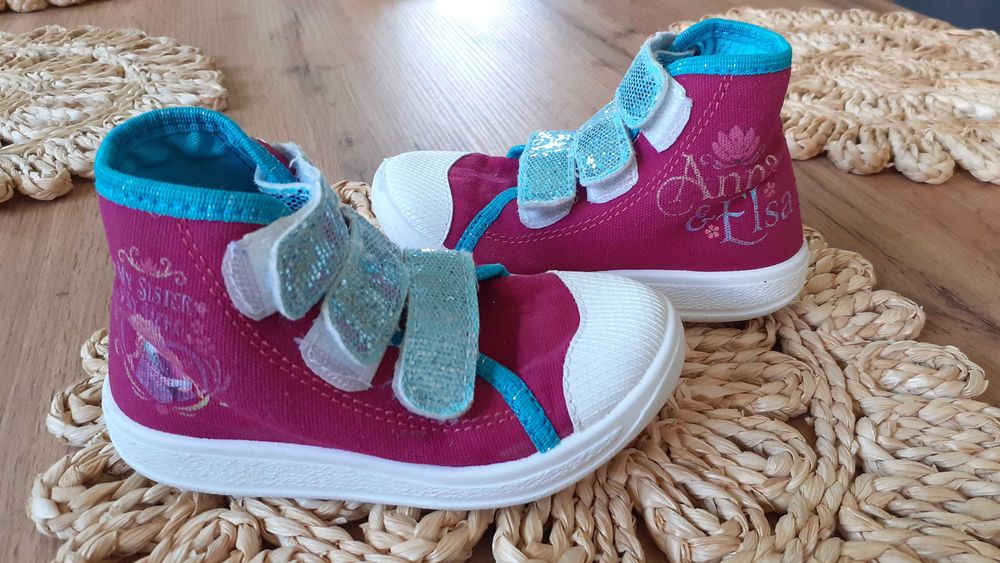 Trampki disney rozm.26 kraina lodu brokat