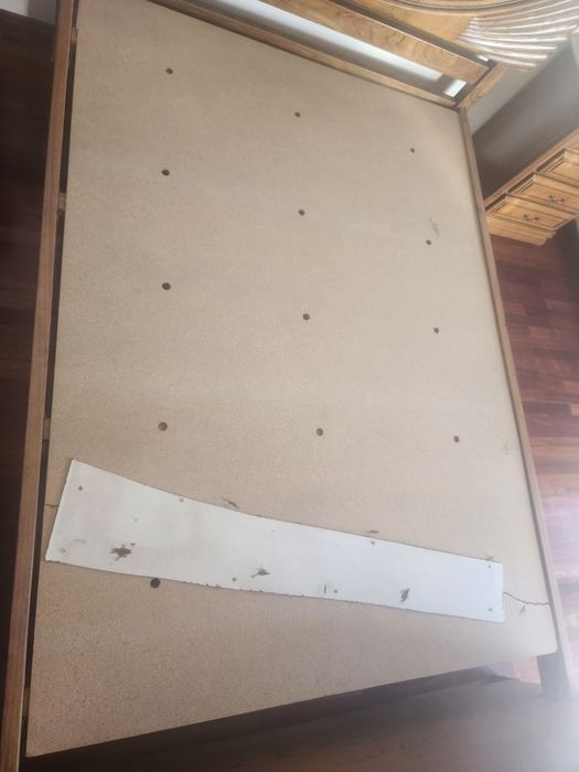 Mobília de quarto completa carvalho e mármore