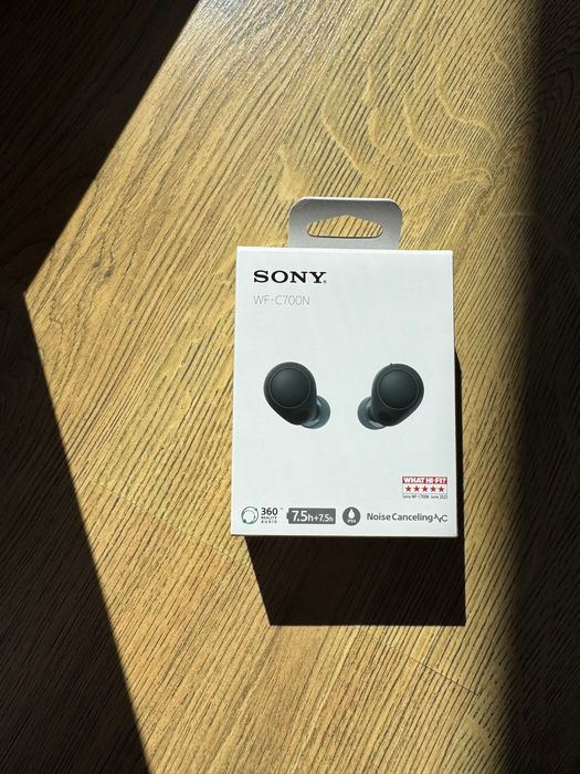 Słuchawki dokanałowe SONY WF-C700 ANC