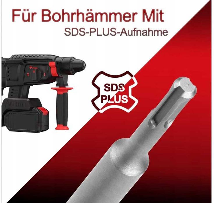 Adapter do otwornic M22 220mm + 2 wiertła SDS Plus