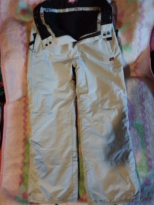 Зимові водонепроникні штани комбінезон на дівчинку