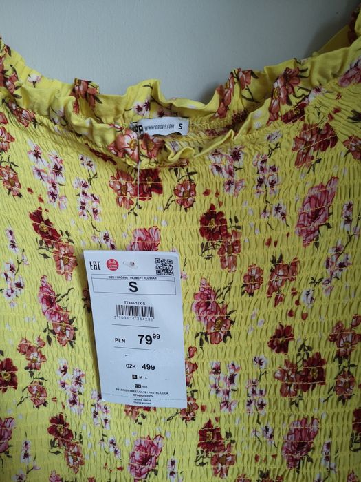 Sukienka Cropp w kwiatki