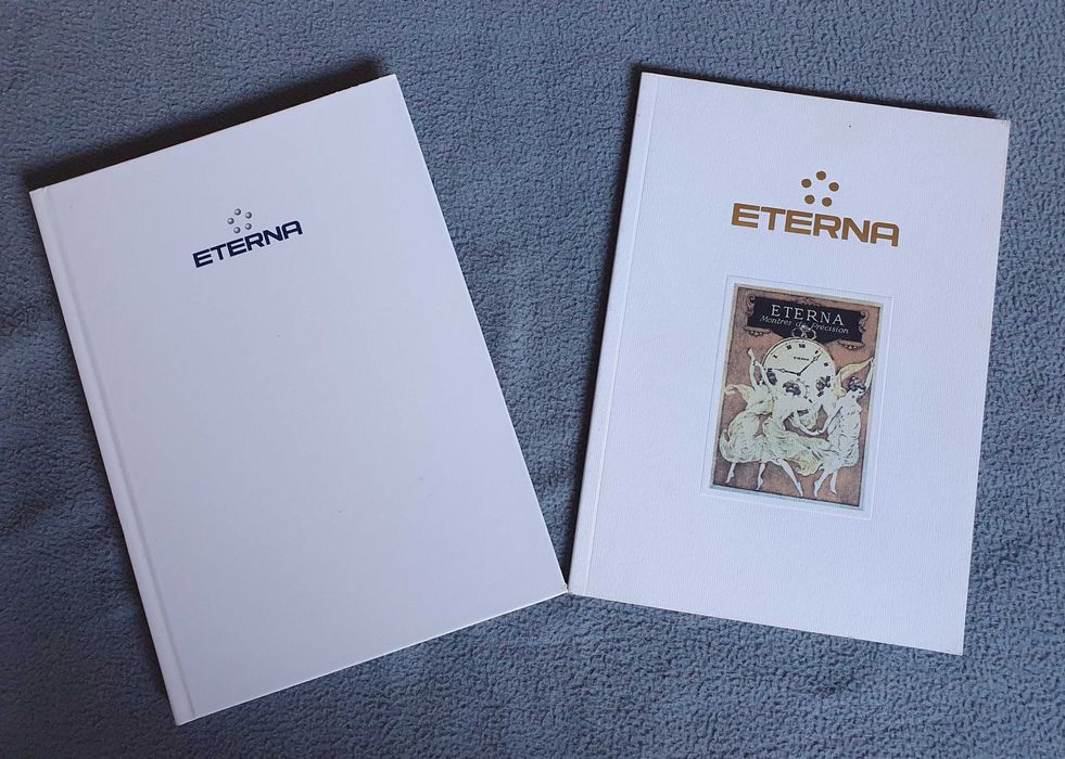 ETERNA-MATIC - 2 Catálogos / Livros Oficiais de Relógios - 2001