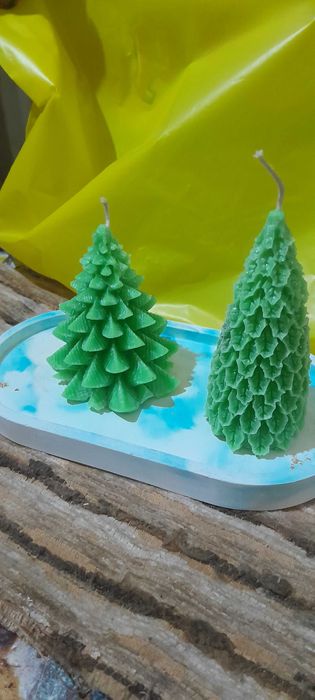 Свічка ялинка. Свеча елка.