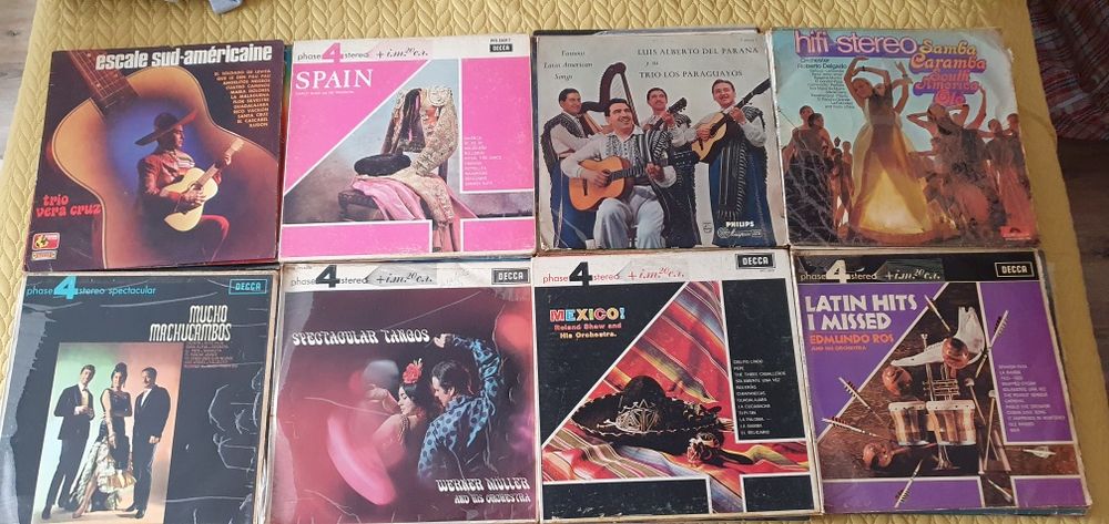 Lote de Discos de Vinil antigo