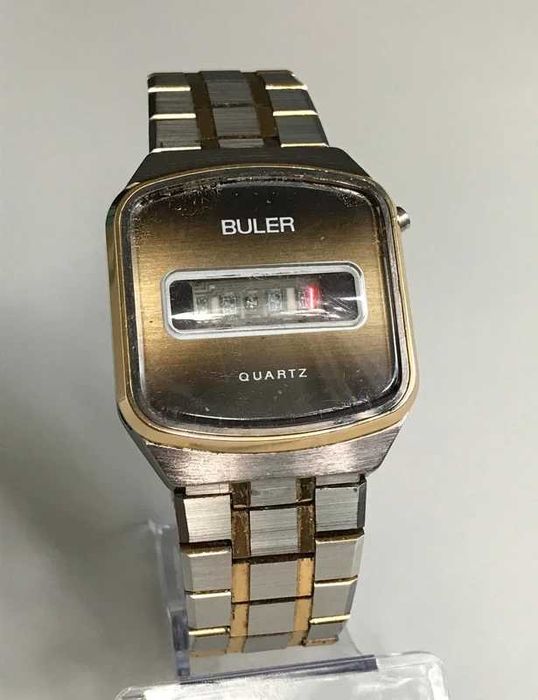 Relógio LED Buler Vintage Quartz