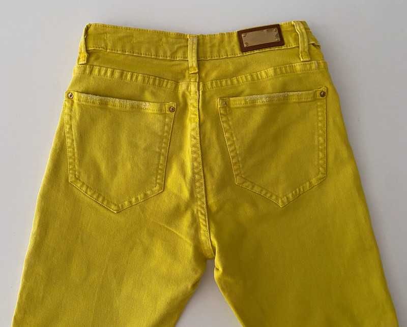 Calça verde lima Zara