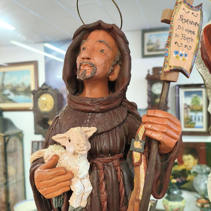Estatueta S. João Barro