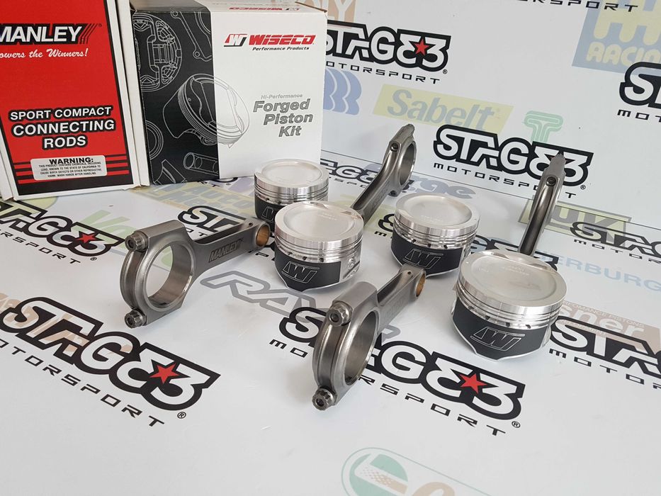 Pistons Wiseco JE Wossner ZRP Bielas 1.8T Audi TT S3 Ford RS Pinto TDI