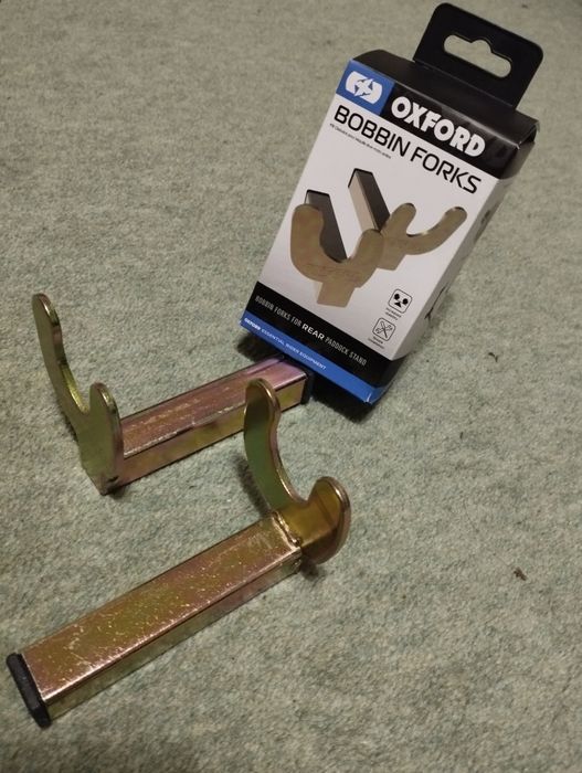 Упоры Вилки для Подката скобы опоры мотоподката адаптеры рожки (2 шт)