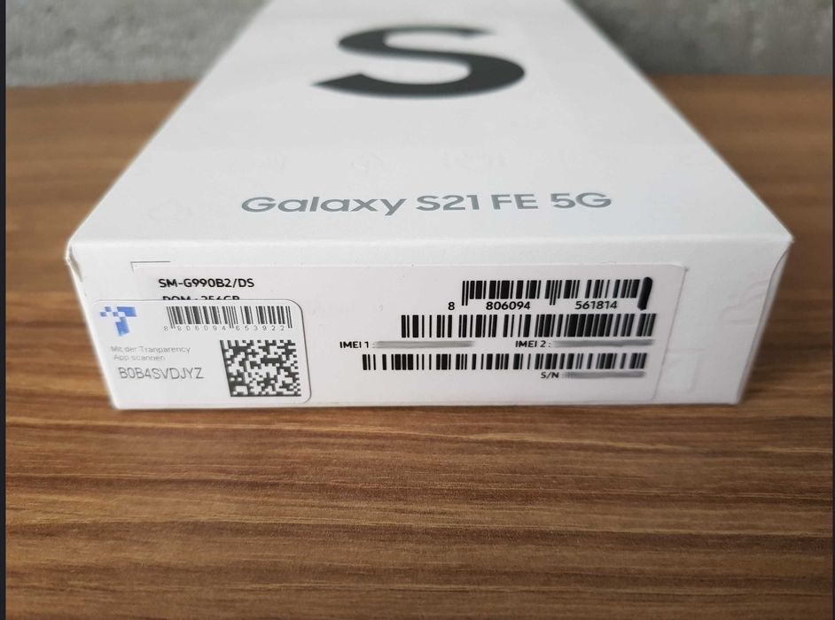SAMSUNG Galaxy S21 FE 5G 8/256GB - Nowy - Graphite