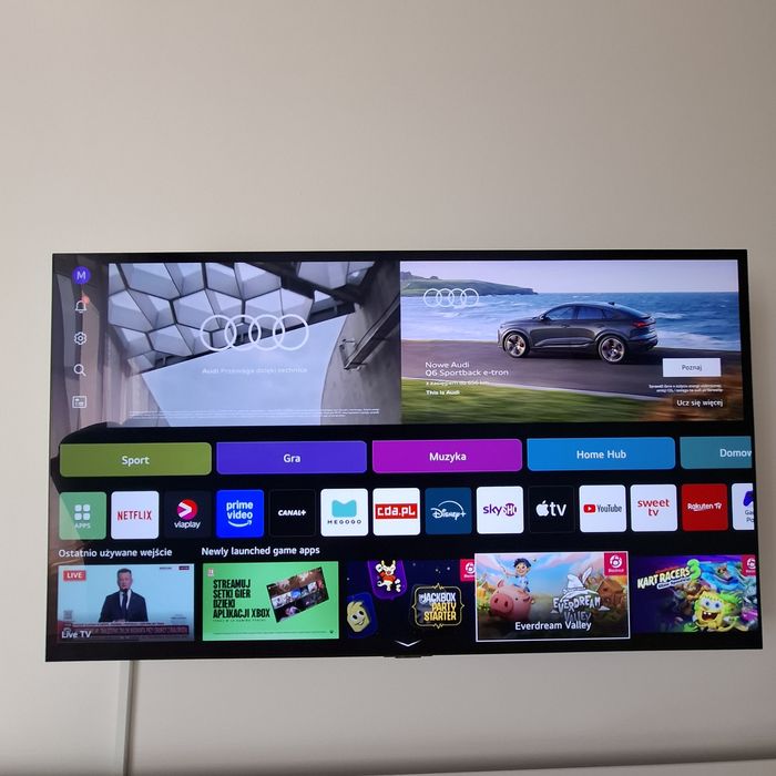 Telewizor LG 55C45LA 55" OLED 4K 144Hz WebOS Dolby Atmos Dolby Vision