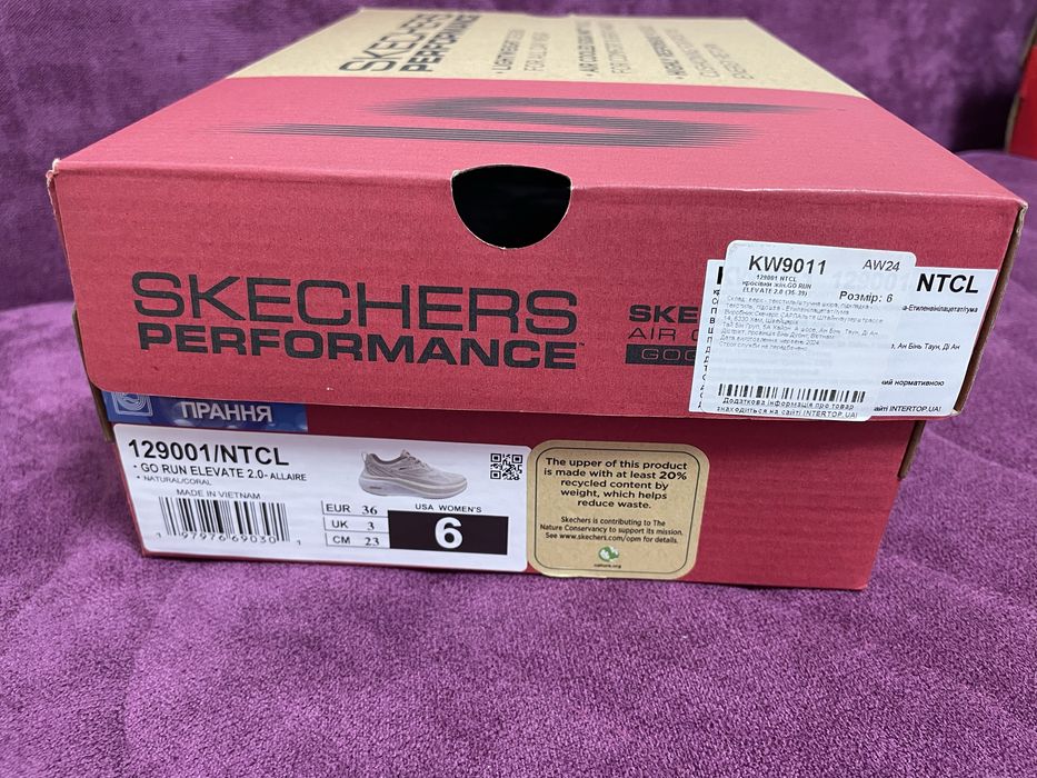 Бігові жіночі кросівки Skechers Elevate 2.0 36 розмір