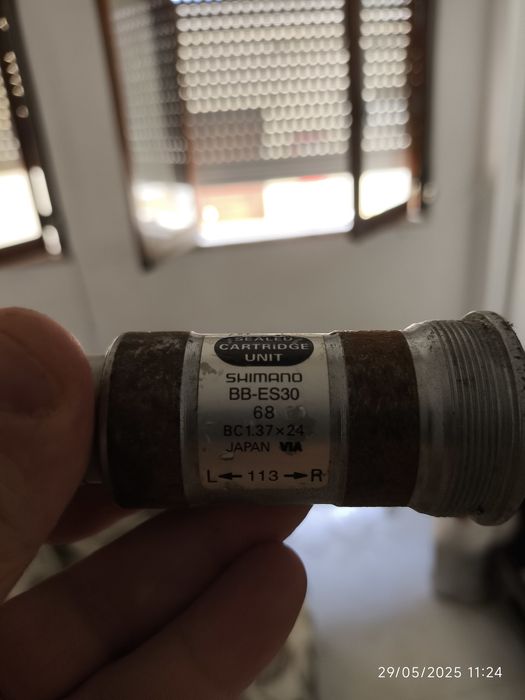 Movimento oedaleiro Shimano bb-es30 68 novo