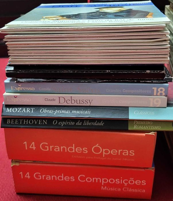 Coleções CDs música clássica