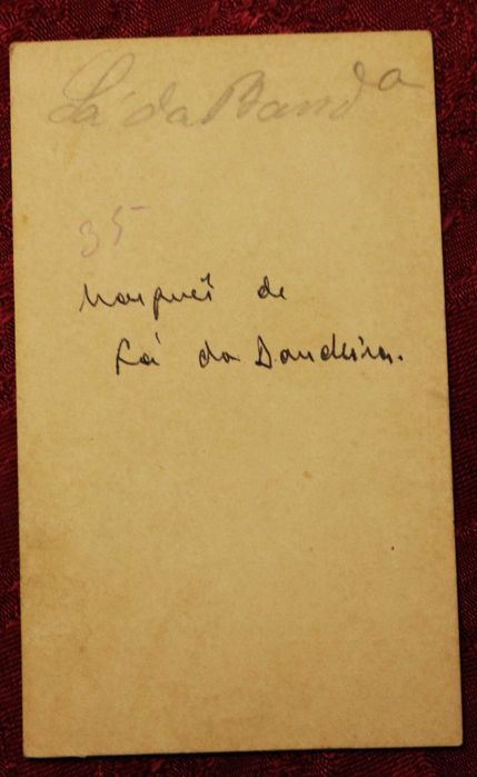 Bernardo de Sá Nogueira de Figueiredo, Marquês de Sá da Bandeira, CDV