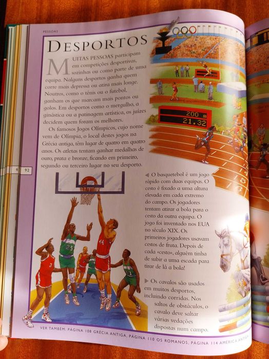“A Minha Primeira Enciclopédia”, Júnior, Universal, livro didático