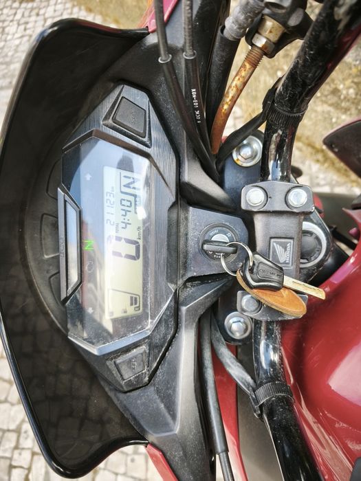 Cb125f moto Honda 125cc