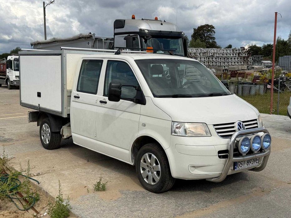 Volkswagen T5 2.5TDI Pickup 4-motion ciężarowy
