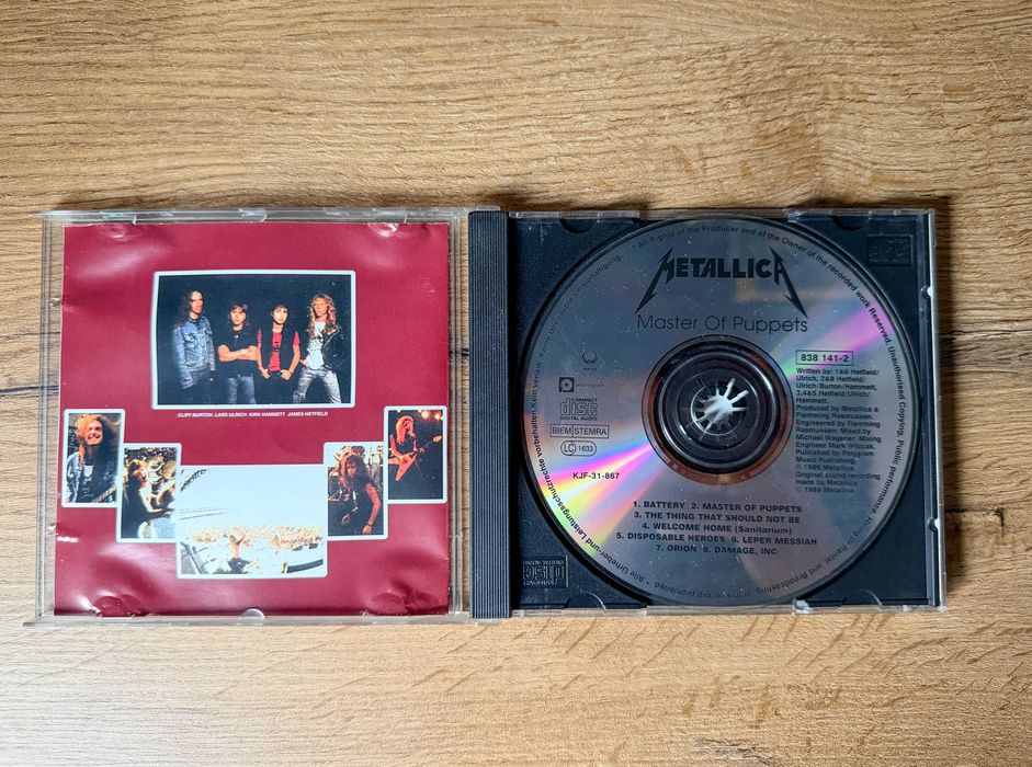 Audio CD # Metalica - Master Of Puppets