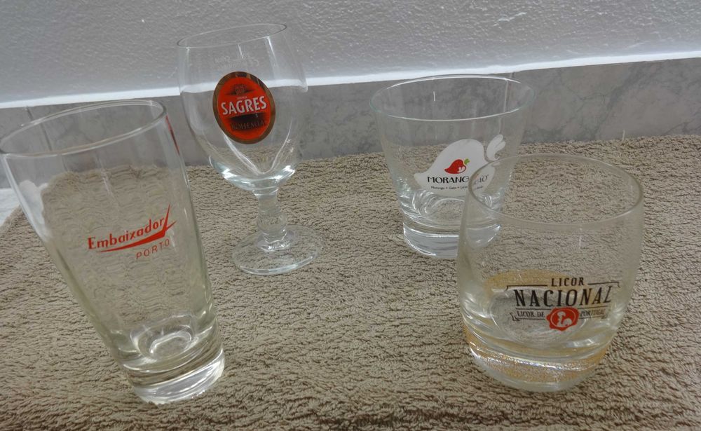 Conjunto Variado Copos Vidro