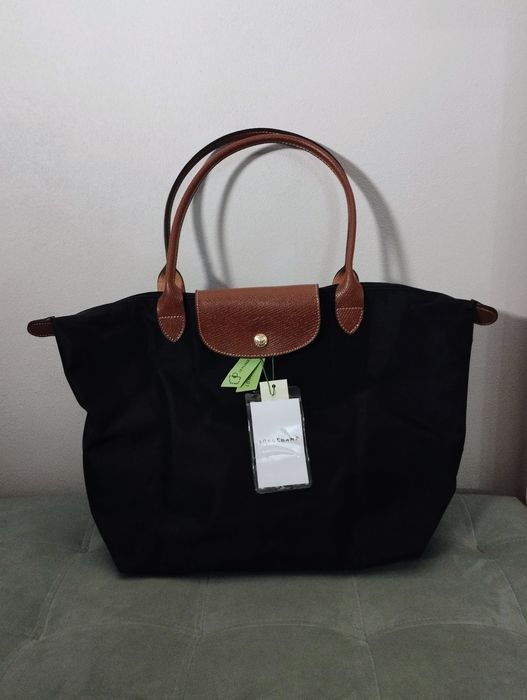 Longchamp le pliage original black rozmiar L