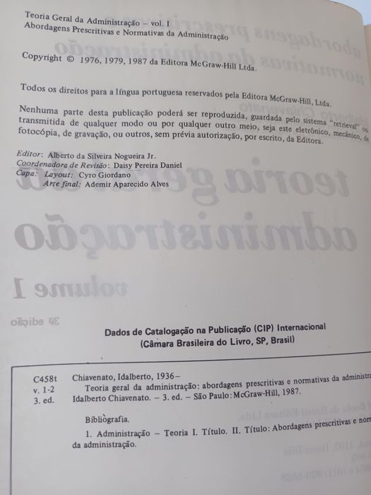 Teoria geral da administração