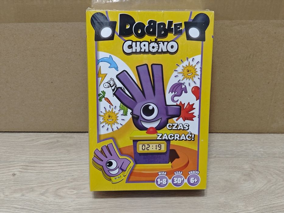 Dobble Chrono nowa gra w folii
