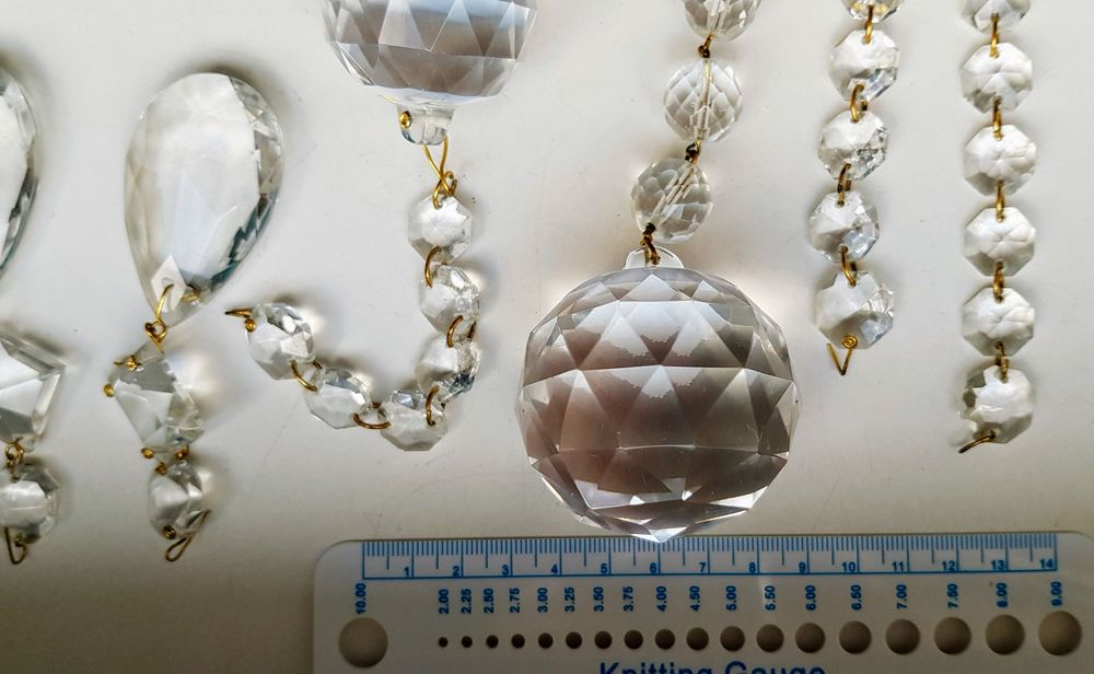 Хрустальная подвеска, хрустальный шар, Богемия, Чехия, фурнитура люстр