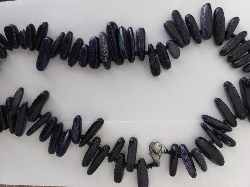 Ожерелье колье из натурального камня