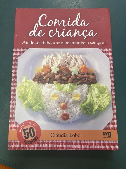 Livro Comida de Criança, de Cláudia Lobo