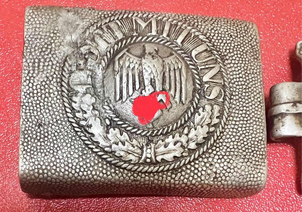 Пряжка  німецька пряга бляха