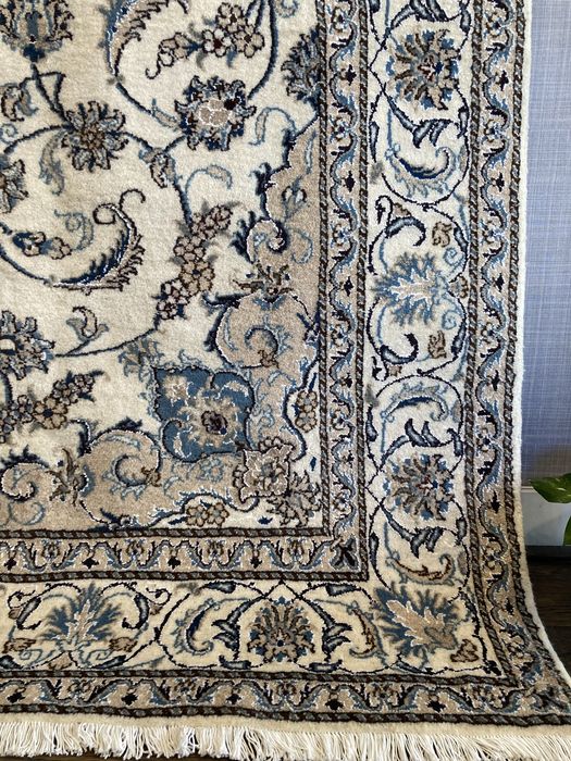 Tapete Persa Nain 12 La com seda 295x196cm - Novo