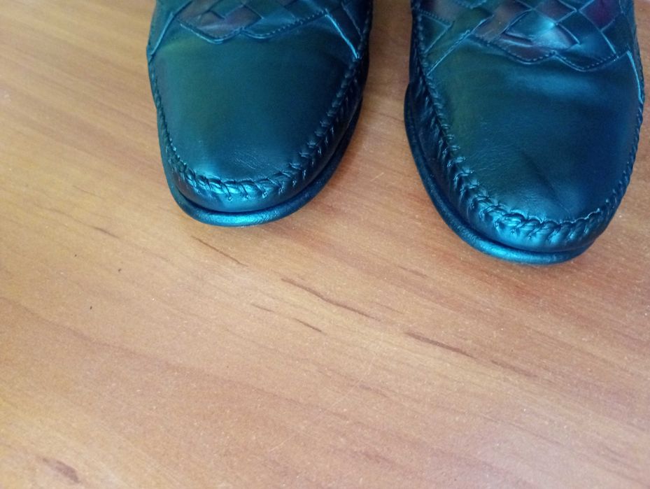 Чоловічі шкіряні туфлі розмір 41,5 (7 1/2) Італія